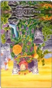 Entendiendo El Rey de Oros en posición invertida