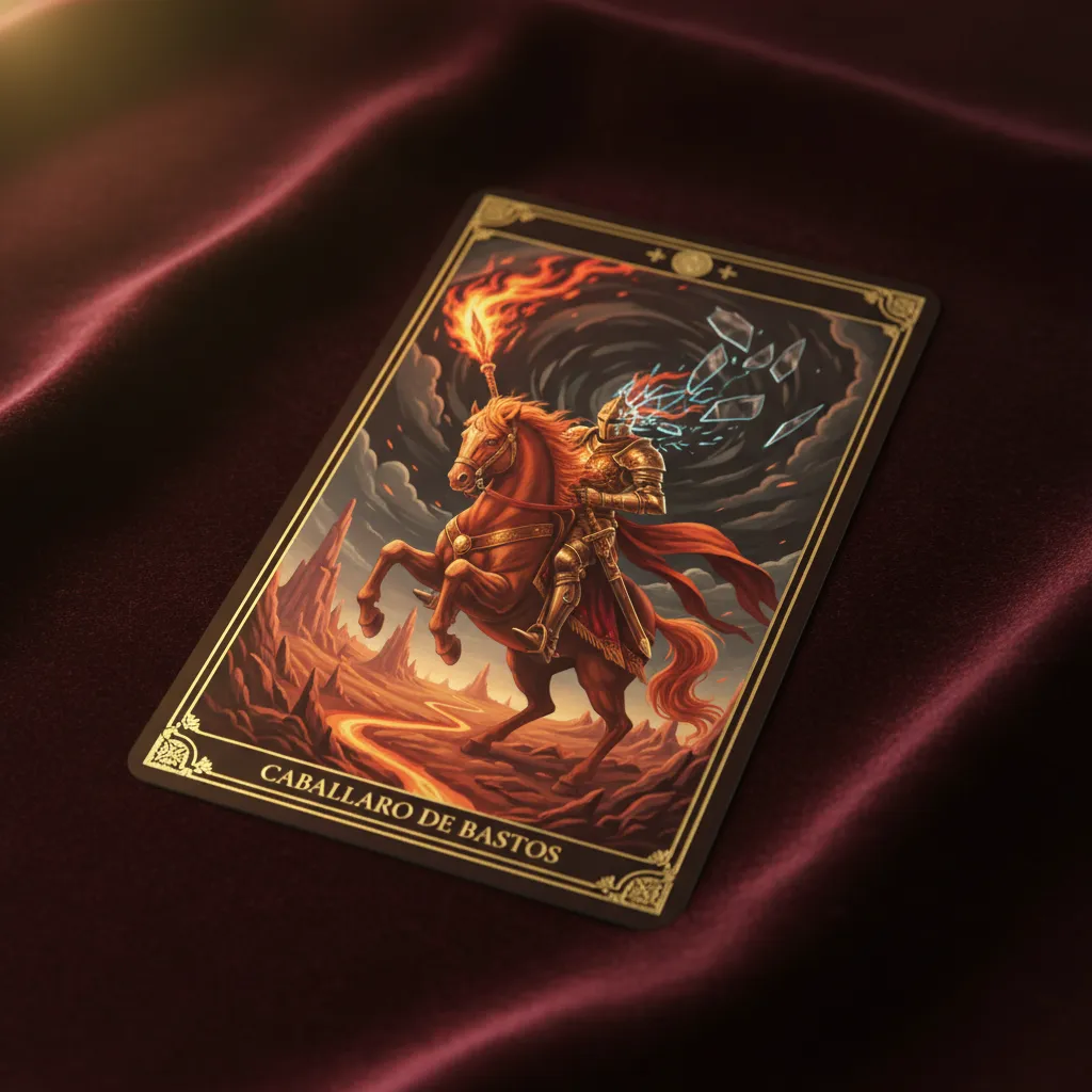 Significado del Caballero de Bastos: Energía, Pasión y Desafíos