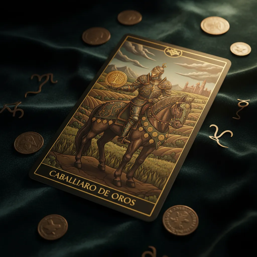 Significado del Caballero de Oros en el Tarot: Simbología y Combinaciones