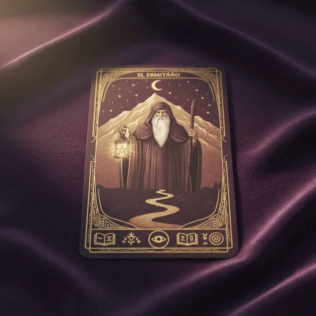 El Ermitaño en el Tarot: Significado, Simbolismo y Mensaje