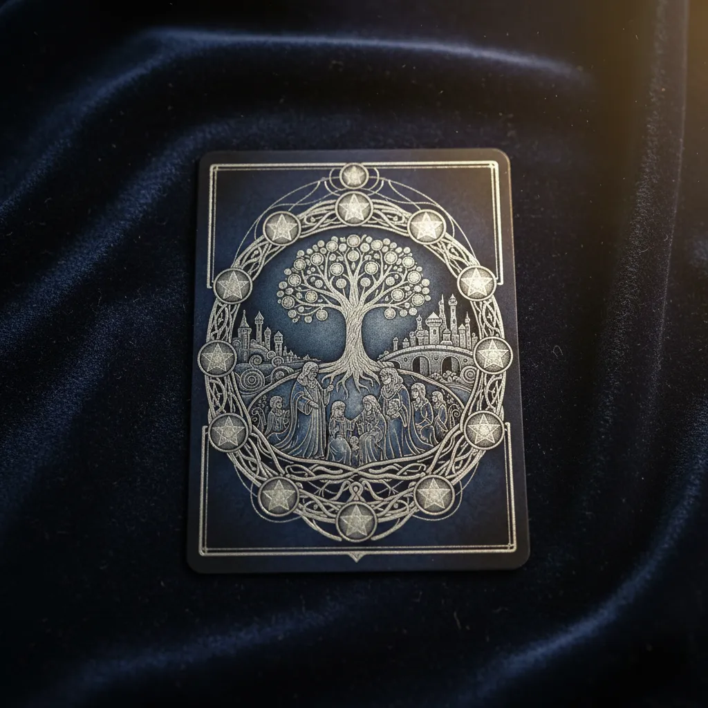 Significado del Diez de Oros: Prosperidad, Familia y Legado