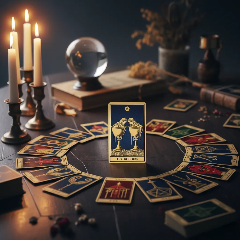 Dos de Copas: Significado en el Tarot, Amor y Relaciones