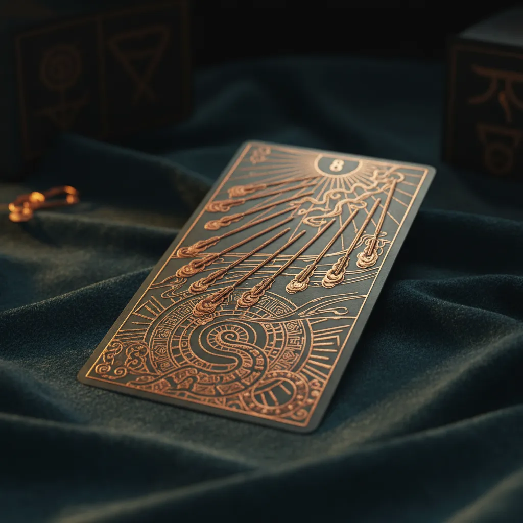 Significado del Ocho de Bastos: Rapidez y Gestión de Energía