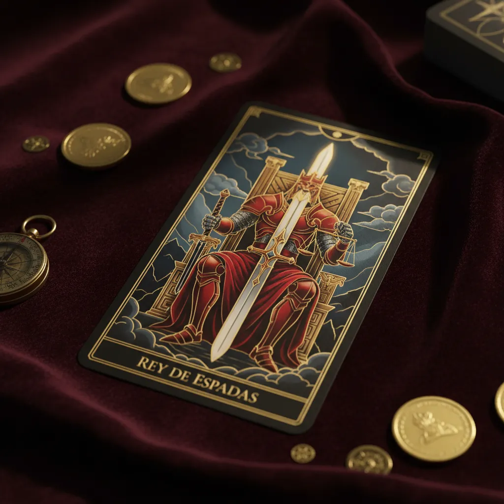 Rey de Espadas: Significado, amor, trabajo y consejos clave